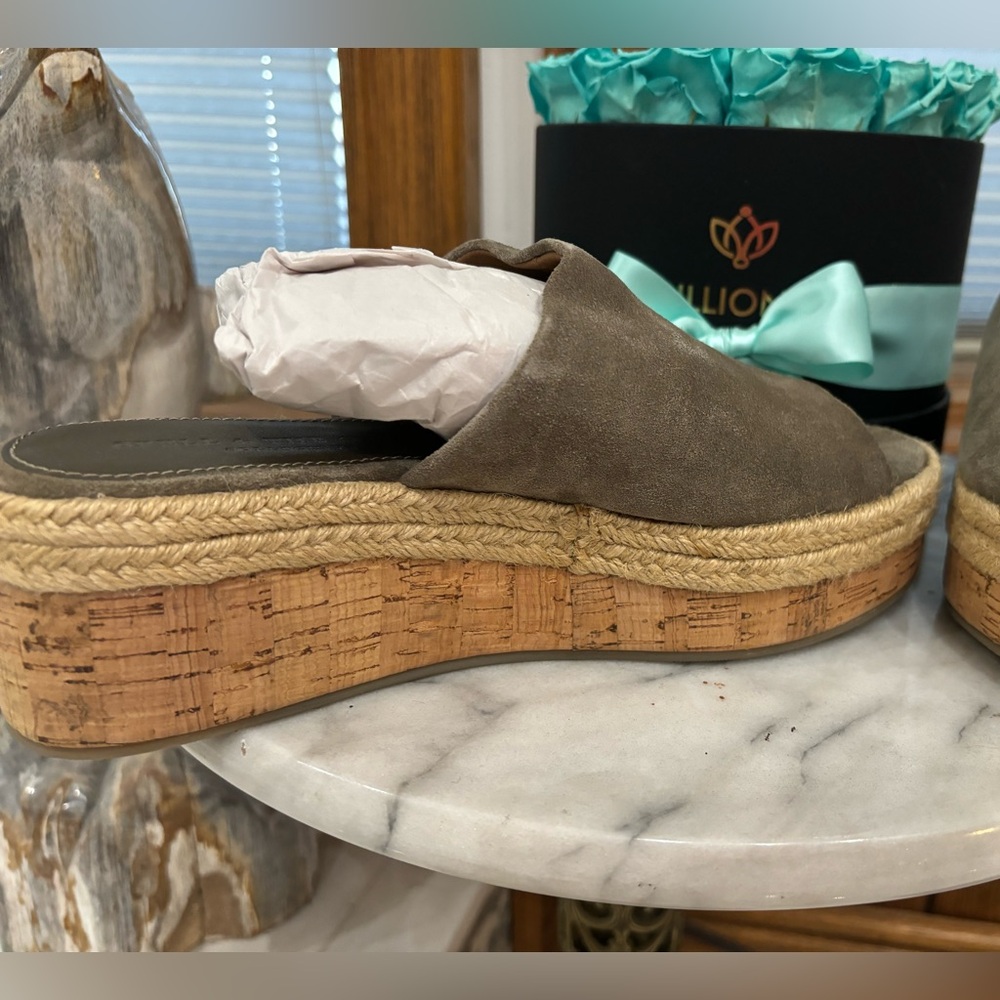 Spell Suede Platform Sandals - Picture 6 of 14